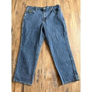 CINCH Jeans Men's Green Label Straight Leg Blue Denim Western Cowboy Size 40x30